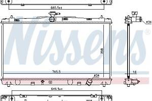 Радиатор TOYOTA CAMRY (_V5_) 2011- г.