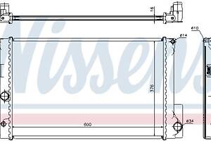 Радиатор TOYOTA VERSO (_R2_) / TOYOTA AURIS (_E15_) / TOYOTA AVENSIS (_T27_) 2006-2019 г.