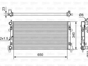 Радиатор VALEO 701522 на SEAT IBIZA V SPORTCOUPE (6J1, 6P1)