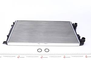 Радиатор воды Caddy III 1.9TDI BJB (+/- AC) (650x405x26)