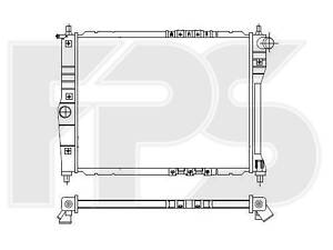 Радиатор водяного охлаждения Daewoo Lanos (без кондиционера)