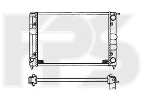 Радіатор Volkswagen Golf 2