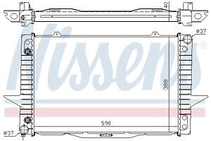 Радиатор VOLVO 850 (854) / VOLVO C70 (873) / VOLVO S70 (874) 1991-2005 г.