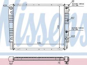 Радіатор VOLVO 940(90-)2.3 i TURBO(+)[OE 35 47 146] NISSENS 65542A на VOLVO 940 Break (945)