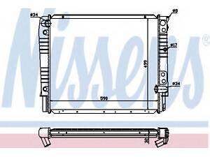 Радіатор VOLVO 940(90-)2.4 D(+)[OE 13 28 375] NISSENS 65528A на VOLVO 960 (964)