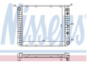 Радіатор VOLVO 960(90-)2.3 i TURBO(+)[OE 8603894] NISSENS 65520A на VOLVO 240 седан (P242, P244)