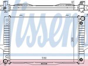 Радиатор VOLVO C70(98-)2.0 T(+)[OE 8602566] NISSENS 65540A на VOLVO 850 (LS)