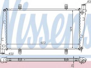 Радіатор VOLVO S40V40(95-)1.9T(+)[OE 860 2116] NISSENS 65551A на VOLVO S40 I седан (VS)