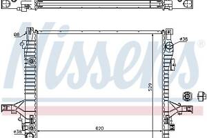 Радиатор VOLVO XC90 (275) 2002-2015 г.