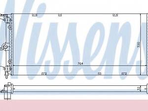 Радіатор VW PASSAT(80-)1.6(+)[OE 321.121.251 AJ] NISSENS 651911 на VW CARAT (32B)