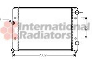 Радіатор VW PASSAT4 1.6/1.8/2.0 MT (Van Wezel)