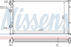 Радиатор VW POLO (6V5) / VW CADDY (9K9B) / SEAT INCA (6K9) / SEAT IBIZA (6K1) 1993-2009 г.