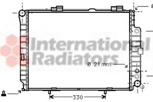 Радіатор W210(E) 30/42/43/50 95-98 (Van Wezel)