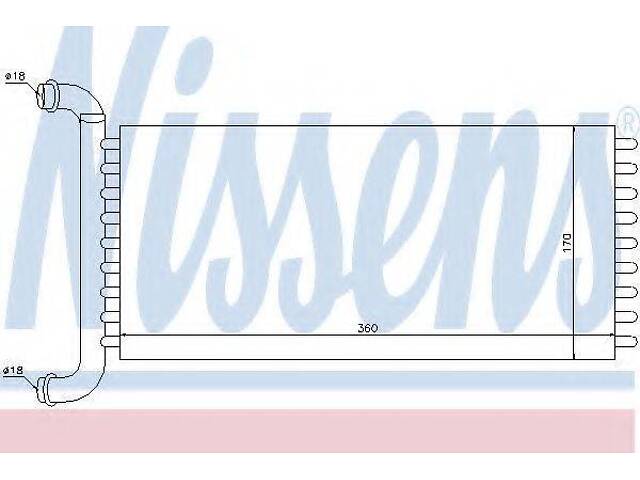 Радиаторы отопления NISSENS 72037 на MERCEDES-BENZ VITO / MIXTO фургон (W639) - Фото 1
