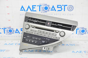 Радио, Магнитофон, Управление климатом, Панель в сборе Lexus RX350 RX450h 10-15 тип 1, потерта
