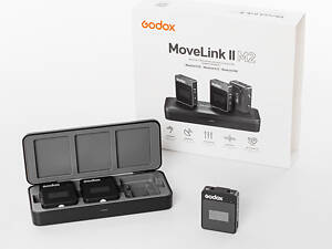 Радіосистема Godox MoveLink II M2 для фото/відео камер і смартфонів