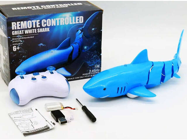 Радиоуправляемая игрушка Акула Shark с пультом