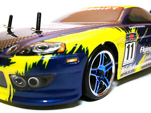Радиоуправляемая модель Дрифт 1:10 Himoto DRIFT TC HI4123BL Brushless (синий)