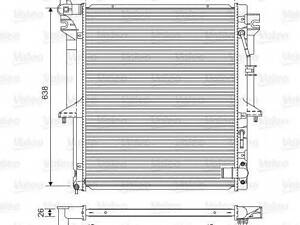 Радиатор, охлаждения дивгателя VALEO 701585 на MITSUBISHI TRITON (KB_T, KA_T)