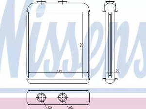 Радиатор печки на Astra G, Astra H, Zafira A