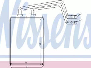 Радиатор печки на Coupe, Elantra