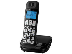 Радиотелефон DECT Panasonic KX-TGE110UCB Black (KX-TGE110UCB)