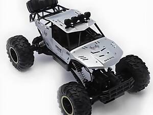 Радіокероване авто з повним приводом та LED фарами — позашляховик 1:12 з підвіскою та дальністю управління 50 м, 35