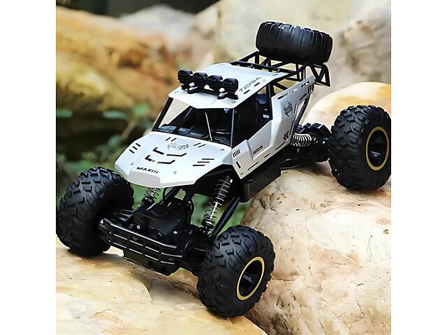 Радіокероване авто з повним приводом та LED фарами — позашляховик 1:12 з підвіскою та дальністю управління 50 м, 35 - Фото 4