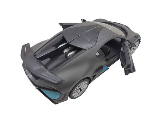 Радіокерований іграшковий автомобіль Rastar Bugatti Divo 1:14 (98060 gray) - Фото 5