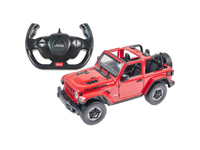 Радіокерований іграшковий Rastar JEEP Wrangler Rubicon 1:14 червоний (79460 red) - Фото 1