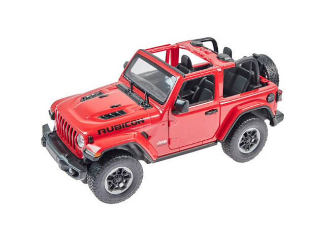 Радіокерований іграшковий Rastar JEEP Wrangler Rubicon 1:14 червоний (79460 red) - Фото 4