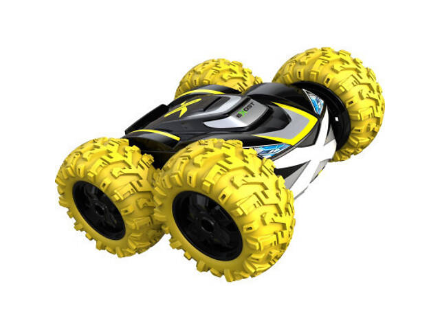 Радіокерований іграшковий автомобіль Silverlit Exost 360 CROSS II, 118 2,4 ГГц, жовтий (20257-3) - Фото 2