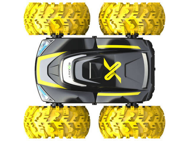 Радіокерований іграшковий автомобіль Silverlit Exost 360 CROSS II, 118 2,4 ГГц, жовтий (20257-3) - Фото 6