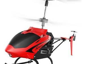 Радіокерований іграшковий Syma Вертоліт 2.4 ГГц 23 см зі світлом, барометром (S5H_red)