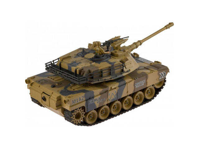 Радіокерований іграшковий танк ZIPP Toys 789 USA M1A2 1:18 (789-1) - Фото 5