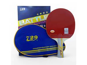 Ракетка 729 Battle 4 star Червоно-чорна (1649)