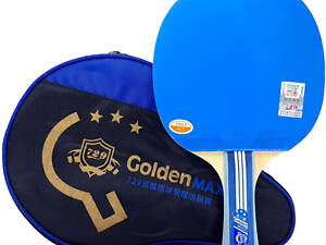 Ракетка 729 FS Golden 3 Star blue black rubber