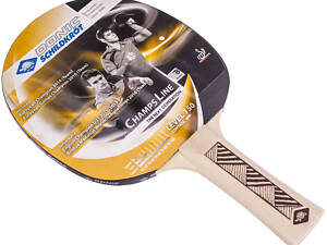 Ракетка для настольного тенниса 1 штука DONIC LEVEL 150 MT-705116 CHAMPS LINE (дерево, резина) (PT0610)