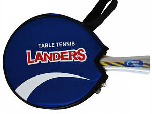 Ракетка для настільного тенісу Landers 2 Star у чохлі