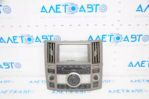 Рамка накладка з керуванням дисплея, радіо, кліматом, повітроводи Infiniti FX35 FX45 03-08 ре