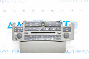 Рамка накладка з керуванням дисплея, радіо, кліматом, повітроводи Infiniti FX35 FX45 04-06 відсутня верхня частина ра
