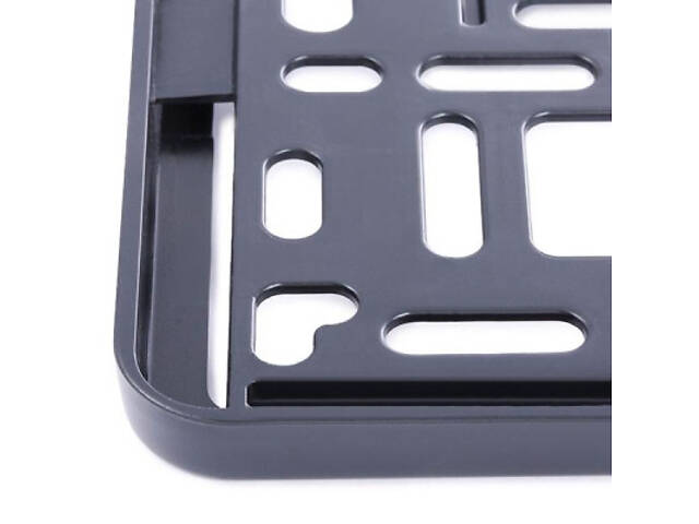 Рамка номерного знака VIRAGE чорна (93-001) - Фото 5