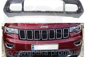 Рамка решітки в бампері для Jeep Grand Cherokee 2016- (Fps) хром