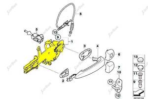 Рамка ручки дверей зовнішньої передньої правої BMW X5 E70 (2010-2013) рестайл 51217193264