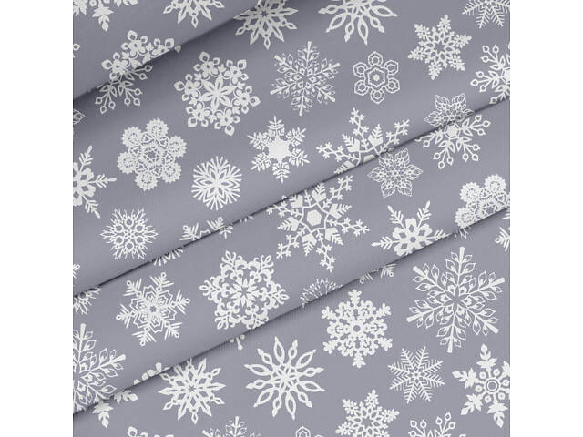 Ранер на стіл COSAS SNOWFLAKES CS2 40х150 см Сіро-білий - Фото 8