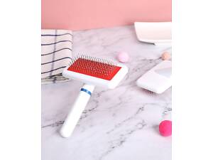 Гребінець для вичісування вовни свійських тварин 14546 13.5 см біла