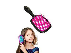 Расческа щетка для волос Superbrush Plus Hollow Comb
