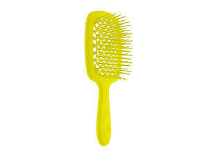 Расческа щетка для волос Superbrush Plus Hollow Comb Желтый
