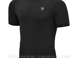 Рашгард с коротким рукавом RDX T15 Black XL, Оригинал!