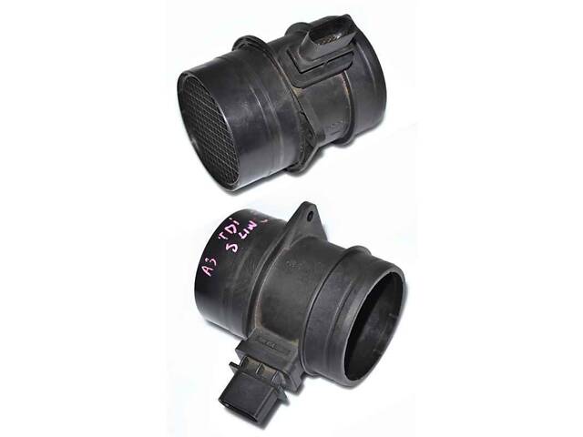 Расходомер воздуха 03G906461C VW Golf VI 09-14, Tiguan 08-16, T5 03-15, PASSAT B6 05-10, Passat CC 08-12; AUDI Q5 08-16, - Фото 1